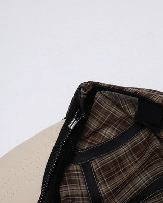 Check Strap Camp Cap