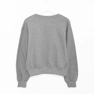 Lettering Cropped Sweatshirt