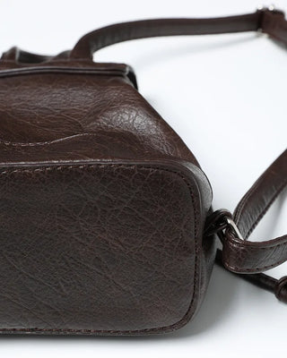 Leather Mini Backpack
