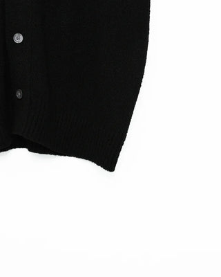 Boucle Collar Short-Sleeve Cardigan