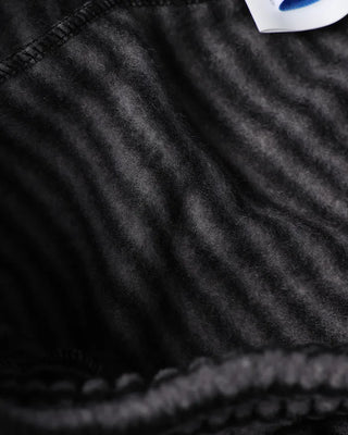 (Unisex) Check Patch Point Border Fleece Pants