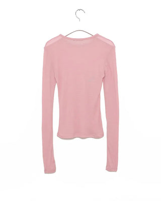 Slim-fit long-sleeved T-shirt