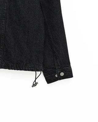 Pocket Zipper Denim Jacket