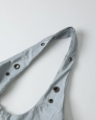 Eyelet Point Shoulder Bag