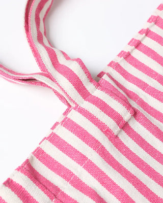 Striped Lettering Eco Bag