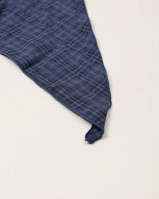 Checkered scarf cap