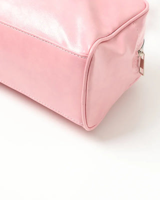 Square buckle belt shoulder bag