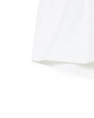 Cotton elastic waist pants