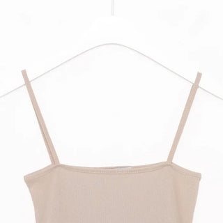 Basic Square Sleeveless Top