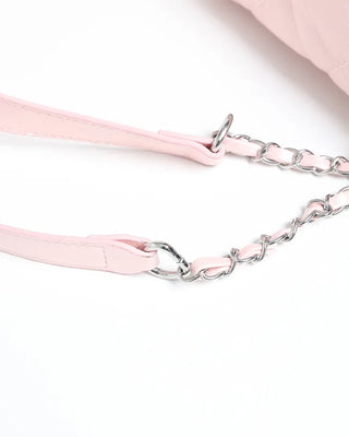 Quilted buckle mini shoulder bag