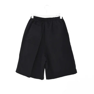Oversized wide-leg shorts