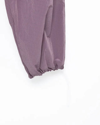 (Unisex) Nylon Check String Pants