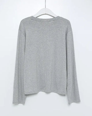 Rayon long-sleeved T-shirt