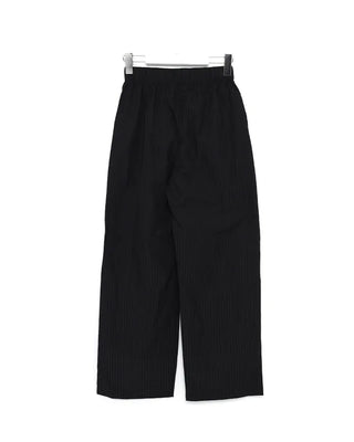 Seersucker Stripe Banding Pants