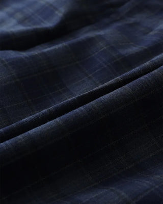 (ORIGINAL) Tartan Check Half Wide Easy Pants