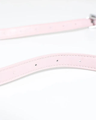 Side buckle point shoulder bag