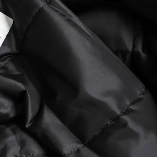 (Unisex) Boa Mock Neck Padded Blouson