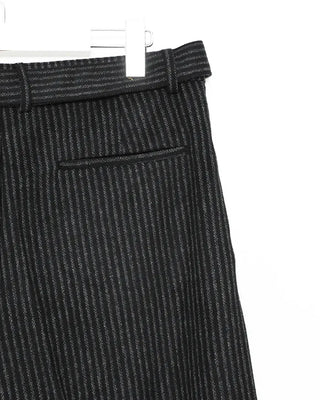Striped belt slacks