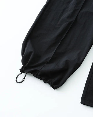 [1st Re-release] (ORIGINAL) Nylon Pintuck Wide Pants (black)