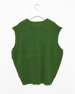 Rib-knit vest