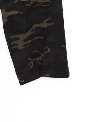 Loose Fit Camouflage Pants