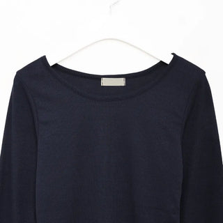 Ribbed long-sleeve T-shirt