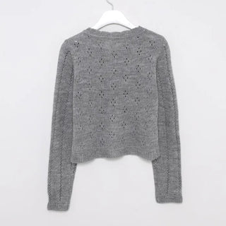 Crochet Cropped Cardigan