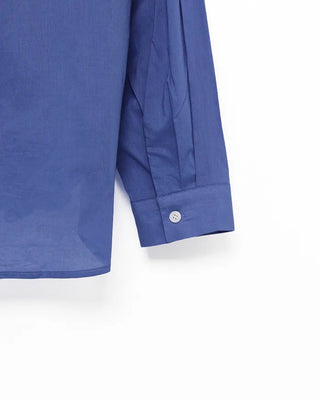 Loose-fit summer cotton shirt