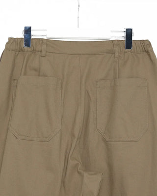 Pintuck Cotton Bermuda Shorts