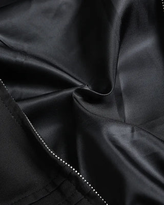 Save Cropped Zipper Jacket