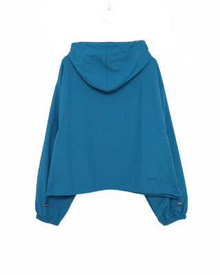 Crop Windbreaker Hoodie