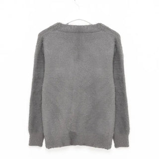 Oversized V-neck cardigan