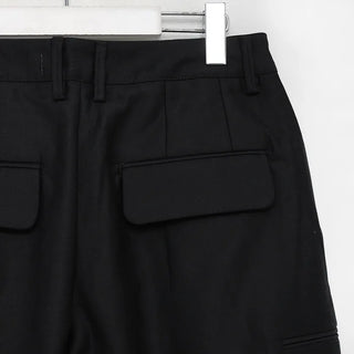 Pintuck wide slacks