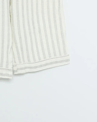 (Unisex) Triple Stripe Gauze Pajama Set