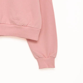 Front logo basic sweatshirt