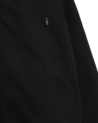 Oversized hooded windbreaker
