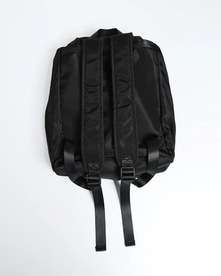 Square pocket nylon backpack
