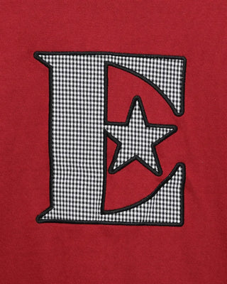 Ester Pattern Patch Half T-Shirt