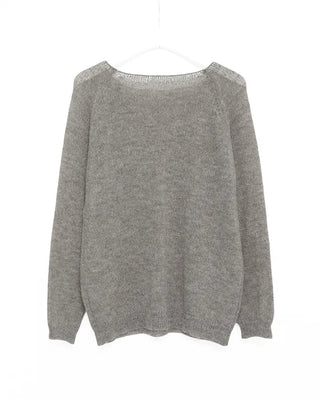 Oversized raglan knit