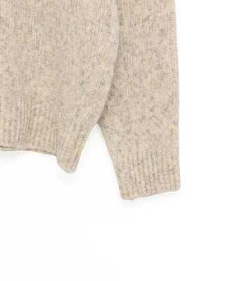 Melange Round Neck Knit