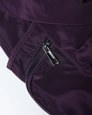 Drawstring Point Multi-Pocket Backpack