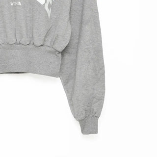 Lettering Sweatshirt Set