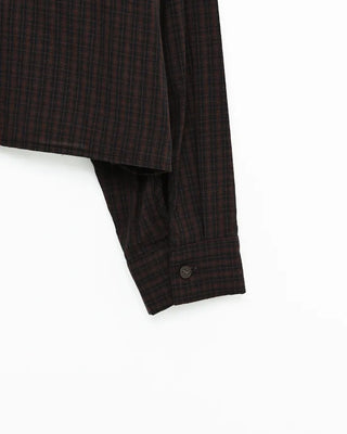 Linen cropped shirt
