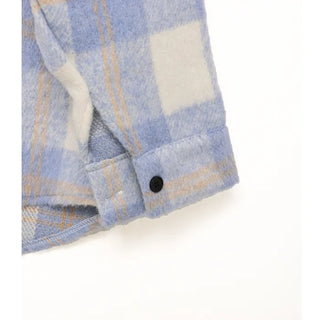 Oversized Check Shirt Jacket