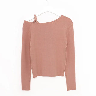 Asymmetrical Strap Knit