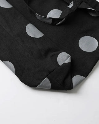 Polka Dot Big Shoulder Bag