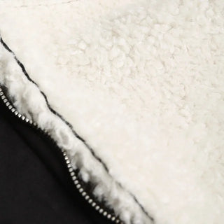 Boa bicolor suede jacket