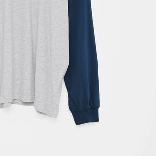Oversized Raglan Long Sleeve T-Shirt