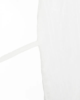 Collarless tie blouse