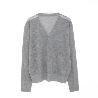 Linen V-neck cardigan